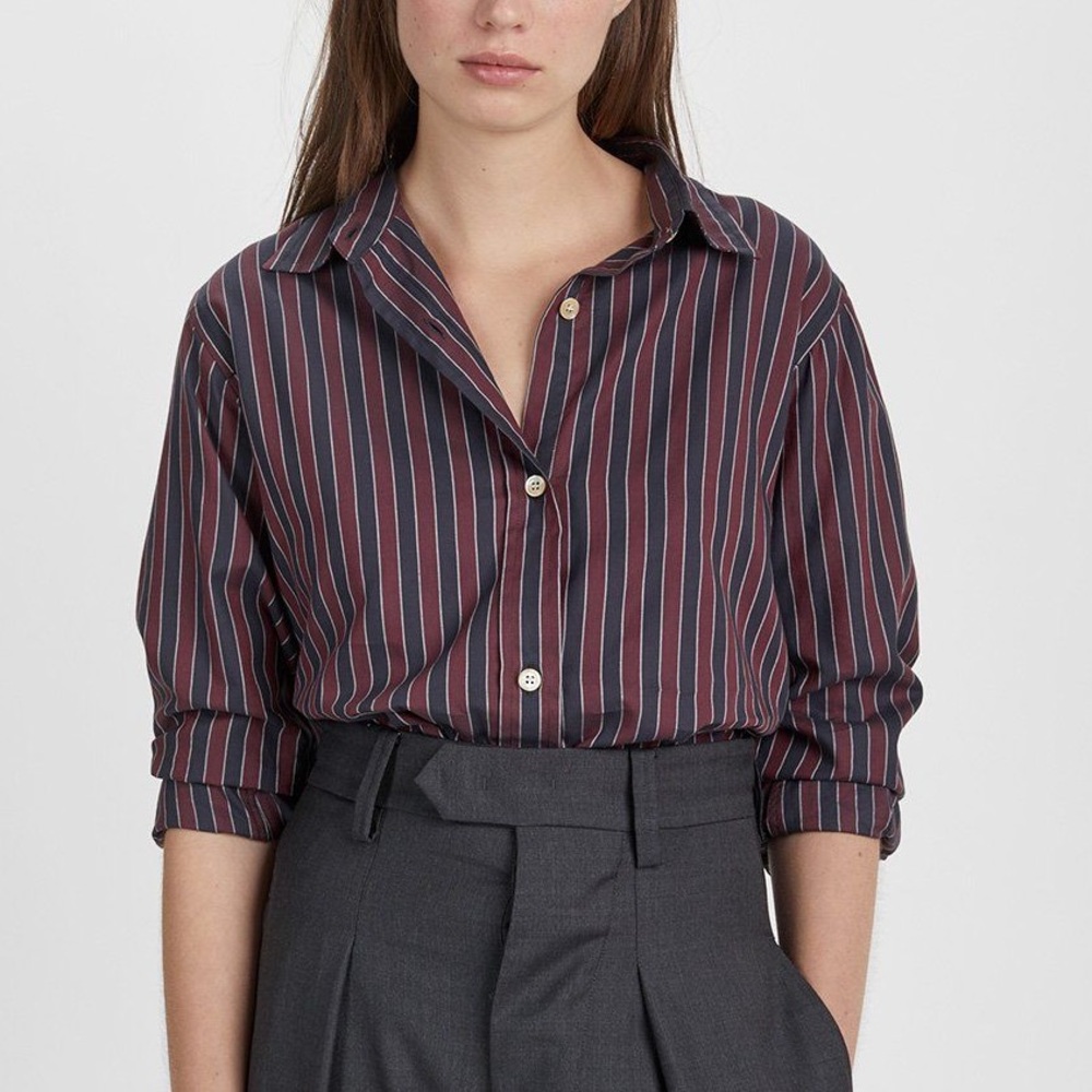 ISABEL MARANT Manray Asymetrical Hem Shirt